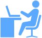 仕事をしている男性のイメージ